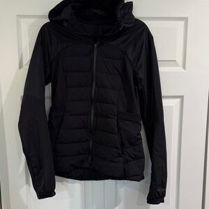 lululemon athletica down for it all Black Puffer Jacket